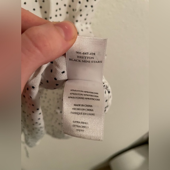 Rails Bretton Mini Stars Top sz XS - Picture 8 of 8